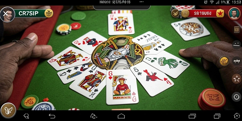 Tampilan gameplay Gaple yang seru dan interaktif.