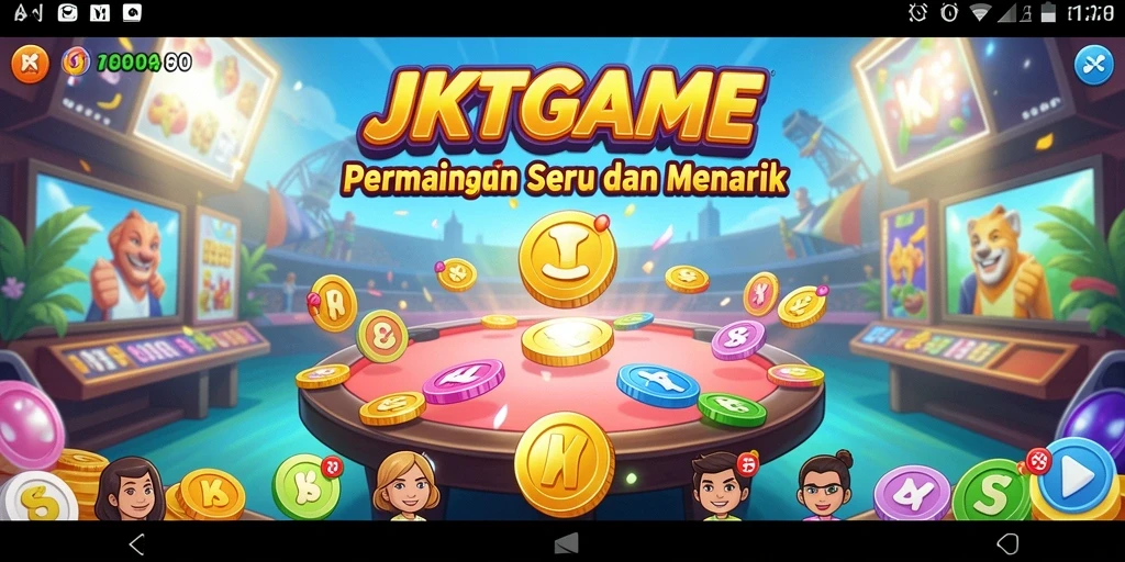 Tampilan gameplay seru di JKTGAME yang penuh strategi Bingo.