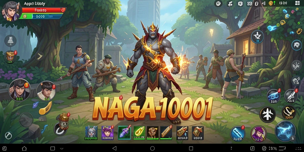 Tampilan antarmuka NAGA1001 yang sederhana dan fungsional.