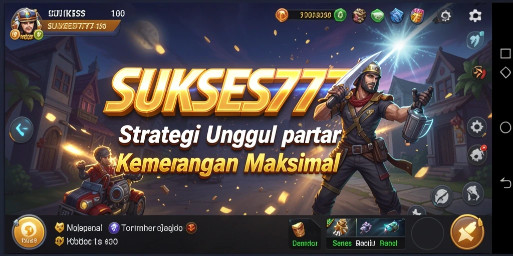 Tampilan gameplay <strong>SUKSES777</strong> dengan strategi mendalam dan grafis menawan.