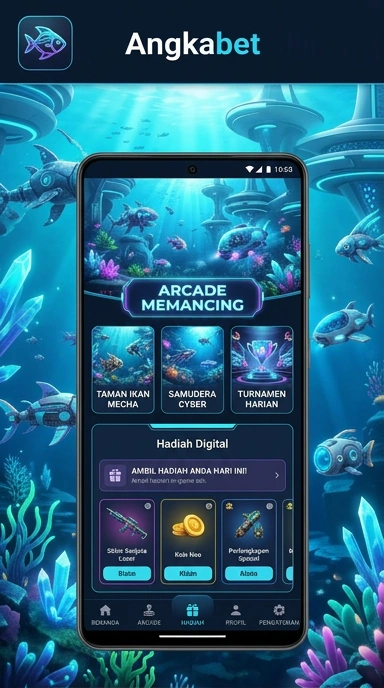 Tampilan antarmuka angkabet yang user-friendly.